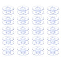 Hekisn Sewing Machine and Embroidery Bobbins, SA156 Bobbins for Brother, Class 15 Transparent Sewing Bobbins (20 Pack)