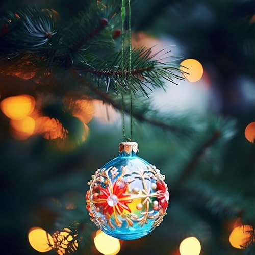 Christmas Tree Ornament String Hanger Precut Ribbon Hook with Snap Fastener - color: Green, size: 200pcs