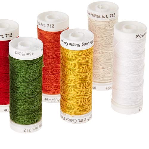 Sulky 712-30 Central Collection Crossroads Cotton Petites 12 Weight (10 Pieces Per Pack), Multicolor