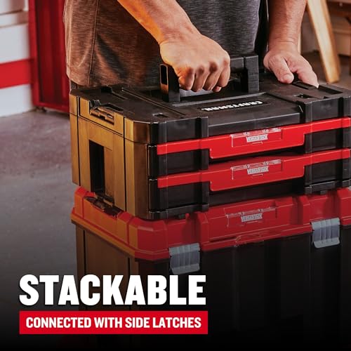 CRAFTSMAN Plastic Tool Box With Drawers, Organizer and Storage (CMST17804) (Pack of 4) - size: (Pack of 4)