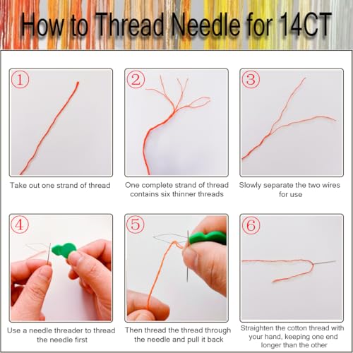 NEGEKFKX 5 Pcs Halloween Cross Stitch Bookmark Kit for Adult Beginners - color: Cross stitch bookmark-21