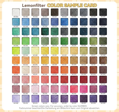 100 Color All Purpose Sewing Thread Assortment, 300 Yards Each