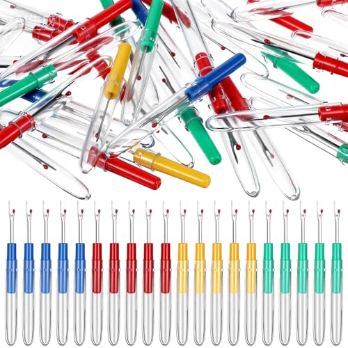 150 Pcs Colorful Seam Ripper Bulk for Sewing Tool Embroidery Remover Handy Sewing Seam Ripper for Opening Removing Seams and Hems DIY Craft, 4 Colors