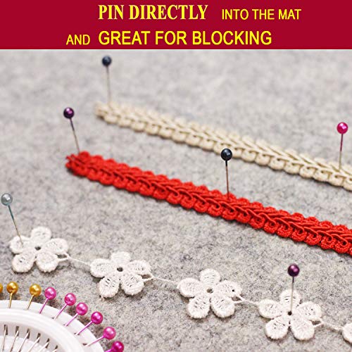 SAVINA Wool Pressing Mat 60 x 22in, Ironing Pad for Quilting & Sewing - size: 60in x 22in