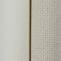 KCS 2 pc of 15" x 18"(38cmx45cm) Counted Cross Stitch Cotton Aida Cloth Needlework Fabric Box (Antique White+Oatmeal, 14CT) - color: Antique White+oatmeal, size: 14CT