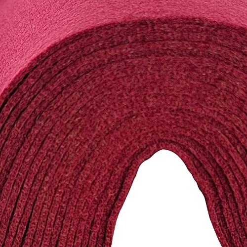 Jtnohx Color Felt Fabric Soft Felt Sheets for Crafts Brown Red 20Pcs 8"x12" - color: Brown Red