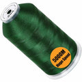 New brothread 5000M Huge Spool Embroidery Machine Thread - Deep Green - color: Deep Green-808
