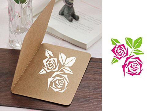 50 Pcs Carbon Transfer Paper Tracing Paper 11.7"×8.3" for Transfer Pattern on Wood, Paper, Canvas (White) - color: White