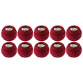 DMC Pearl Cotton Balls, Size 8, Dark Garnet - color: Dark Garnet, style: 8 Thread Count