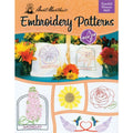 Aunt Martha's 410 Fanciful Flowers Embroidery Transfer Pattern Book Kit - size: 8.5 x 11 inches, style: Flowers