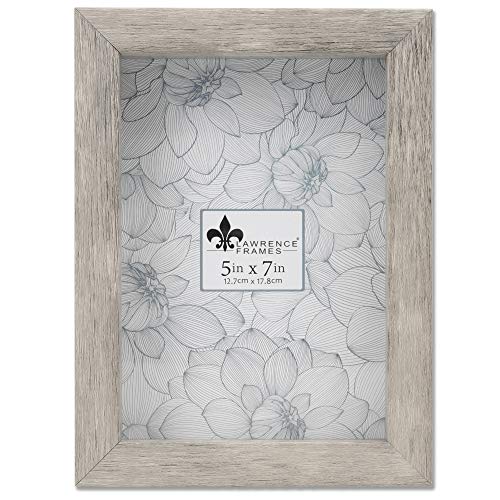 Lawrence Frames Shadow Box Frame, 5x7, Natural Gray - color: Natural Gray, size: 5 x 7 inches