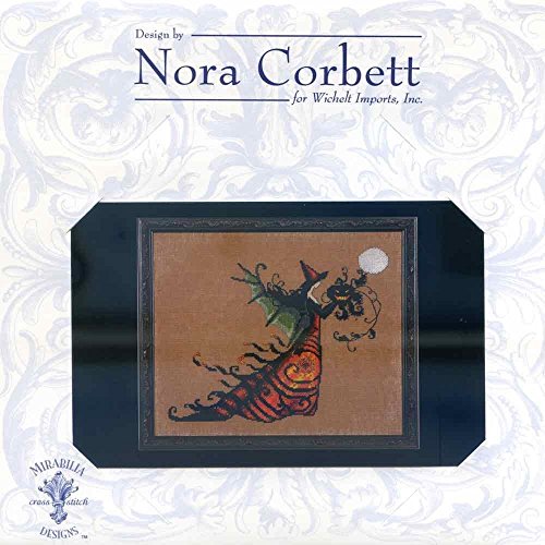 Mirabilia Electra LINEN Kit Beaded Counted Cross Stitch by Nora Corbett Designs NC219 Bewitching Pixies (Bundle: Chart, Fabric, Beads)