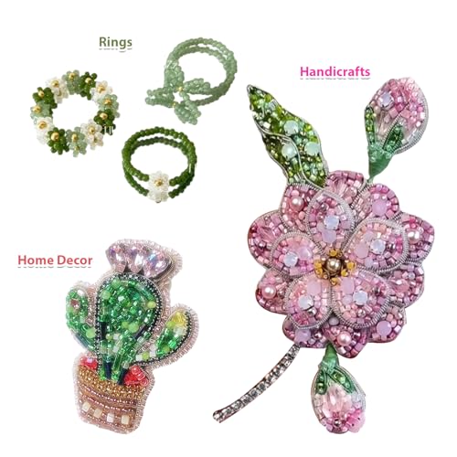 11200pcs Glass Seed Beads for DIY Crafting Bracelet Necklace Embroidery Jewelry Making Supplies (3mm, 400pcs/Color, 28 Colors, Green Scheme) - color: Green