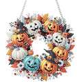 RYMILIE Halloween Diamond Art Kits for Adults Pumpkins 8x8inch - color: DP01266