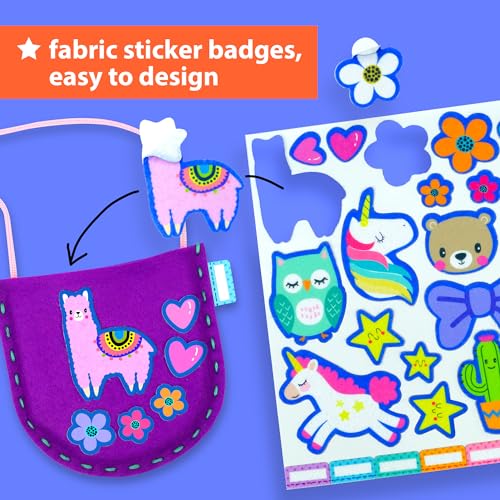 KRAFUN Sewing Bag Kit for Beginner Kids - 6 Animal Themed Projects Age 6+