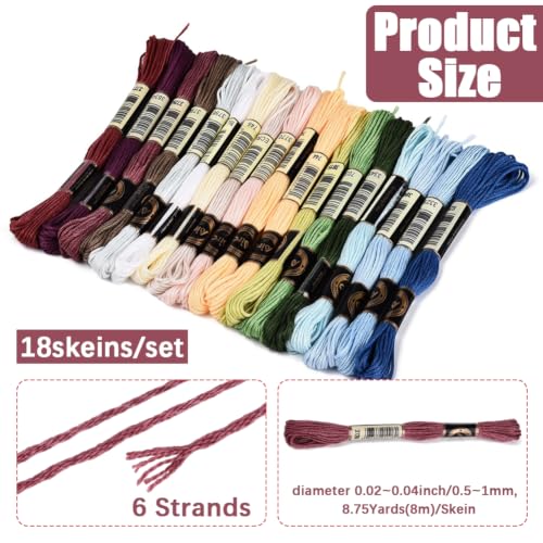 157.5 Yards Embroidery Friendship Bracelet Thread for Sewing - color: Spring Summer Fresh Color