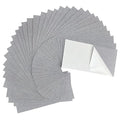 Jtnohx Self Adhesive Felt Sheets Adhesive Backed Felt Fabric Grey 4"x8" - color: Grey