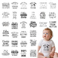 30 Pcs Baby Shower Dtf Transfers Ready to Press for Bibs Bodysuit - color: Baby Shower