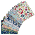 Fat Quarters Fabric Bundles Cotton Quilting Fabric, Morris Pattern B - color: Morris Pattern B
