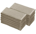 COTTON CRAFT Amazing Kitchen Towel - 12 Pack 100% Cotton Waffle Terry Towel - color: Beige, size: 12 Pack