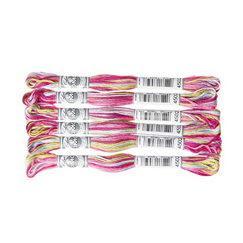 DMC Embroidery Floss Coloris - Tea Party (4502) - 6/Pkg - color: Tea Party (4502)