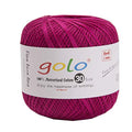 golo Crochet Yarns for Hand Knitting Tatting Yarn 045 - color: 045 Red