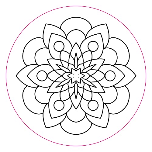 Mandalas Embroidery Transfers (set of 10 hoop designs!)