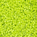 John Bead 25g Cylin Beads Opaque Chartreuse 11/0 Glass Cylindrical Seed Beads for Jewelry Bracelets Necklaces Earrings Making Embroidery - color: Chartreuse