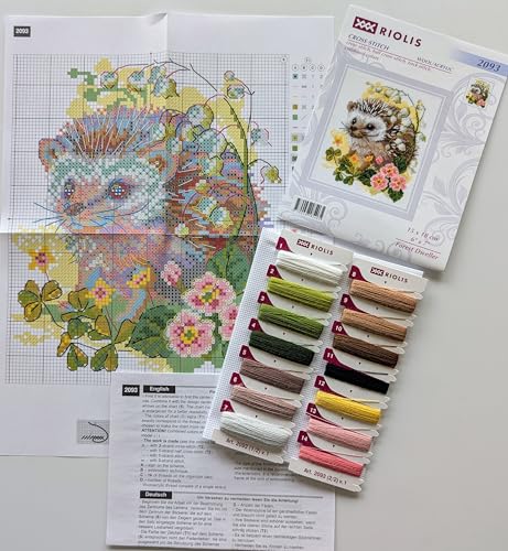 RIOLIS 2093 Forest Dweller Counted Cross Stitch Kit 6 x 7 in - style: Forest Dweller 2093