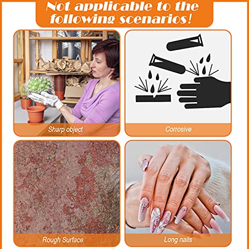 Nuanchu Gel Finger Cots 50pcs Silicone Protectors for Trigger Finger Relief