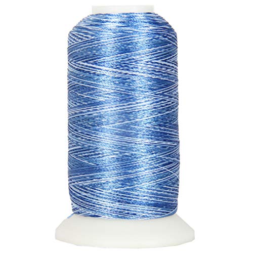 ThreadArt Polyester Machine Embroidery Thread, 1000M 40wt, Denim - color: Denim