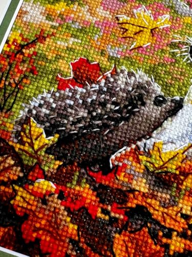 RIOLIS 2303 Meeting in the Forest Counted Cross Stitch Kit 8.25 x 11.75 in - style: Meeting in the Forest 2303