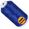 New brothread 5000M Huge Spool Embroidery Machine Thread - Christmas Blue - color: Christmas Blue-1821