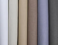 KCS 6 pc of 15" x 18" (38cmx45cm) Counted Cotton Aida Cloth Cross Stitch Fabric Rolled Box (16CT-F) - color: 16ct-f