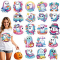 20 Pcs Summer Halloween Iron on Transfers - style: Ghost