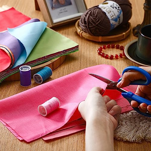 Tudomro 70 Pcs 10 x 10 Cotton Fabric Square for Quilting, Simple Style - color: Simple Style