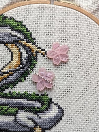 Sakura Blossoms Magnetic Needle Minder Set