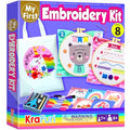 KRAFUN My First Embroidery Kit for Kids & Teens Age 8+ | 8 Projects