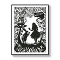ITSTITCH Printed Cross Stitch Kits for Adults 11CT 17x22 in DIY Embroidery Starter Kits Easy Patterns Embroidery for Girls Crafts DMC Stamped Supplies Needlework Fairy Tales Cat Rabbit Princess - color: Stamped 22x16.5 inch