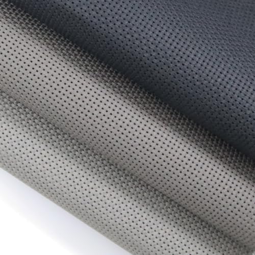 KCS 3 pc of 15" x 18"(38cmx45cm) 11 Count Cross Stitch Cotton Aida Cloth Needlework Rolled Fabric Box,11CT,Medium Grey+Dark Grey+Black - color: Medium Grey+dark Grey+black, size: 11CT