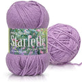 Mary Maxim Starlette Yarn, Soft Acrylic Yarn, 3.5 OZ, 180 Yards, Amethyst - color: Amethyst