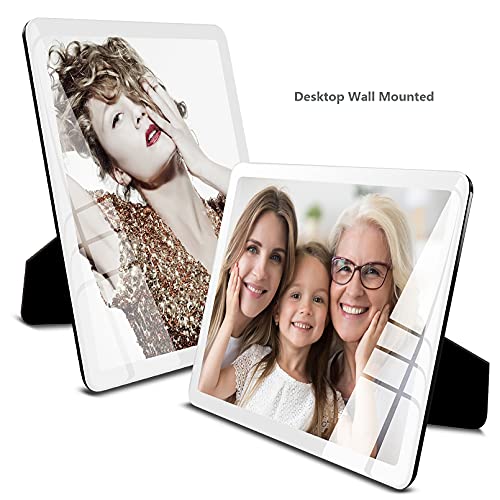 Bluesun 6×8 Picture Frame White, Vertical & Horizontal Wall & Tabletop - color: white, size: 6x8 （1 Pcs）