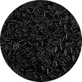 90g Glass Bugle Beads 7x2mm Embroidery Tube Glass Spacer Bulk Small Craft Long Beads for Necklaces Bracelets Earrings DIY Jewelry Making(Black) - color: Black