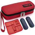 apollo walker Insulin Cooler Travel Case with Ice Packs and Insulation - color: Red, size: Small