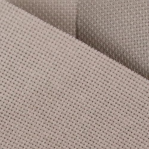 KCS 3 pc of 12" x 18"(30cmx45cm) Counted Cotton Aida Cloth Cross Stitch Fabric (Coffee, 16CT) - color: Coffee, size: 16CT