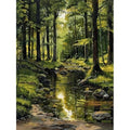 niurenmaoyi Stamped Cross Stitch Kits for Beginners,Counted Embroidery Craft Kits for Adults,Needlepoint Kits for Adults,Fantasy Landscape Wall Art 11.8X15.8In - color: Cross Stitch Kits0421-03