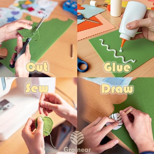 Lavender Soft Felt Sheet, 36" x 36", 1.6mm Thick Acrylic Felt Fabric - color: Lavender, size: 36 inch x 36 inch