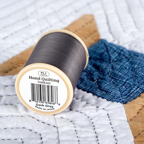 Hand Quilting Thread #025 - Dark Gray - color: Dark Gray