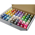 Simthread 63 Colors Polyester Embroidery Machine Thread Kit - color: 63 Colors