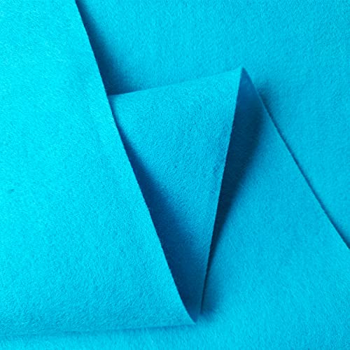 Jtnohx Color Felt Sheets 1 Square Yard Craft Felt Fabric Sky Blue 1.4mm - color: Sky Blue